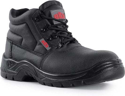 Mens S3 Safety Steel Toe Work Boots by BKS