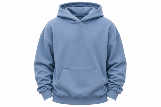 Premium Streetwear Hoodie Blue