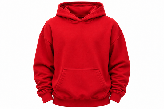 Premium Streetwear Hoodie Red