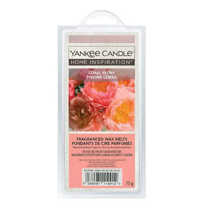 Yankee Candle Coral Peony Wax Melts  75g